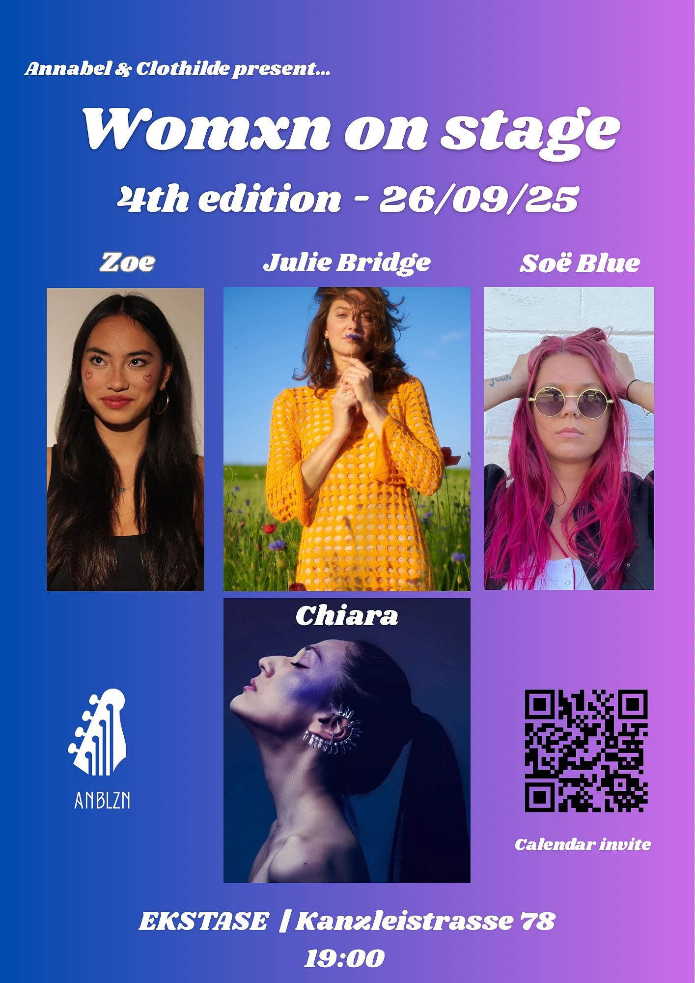 Flyer Women on Stage 4